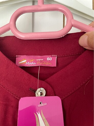 50 Beden bordo Renk Tunik