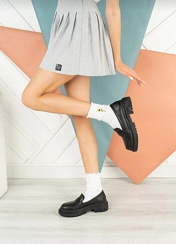 39 Beden siyah Renk Zara model sıfır oxford ayakkabı