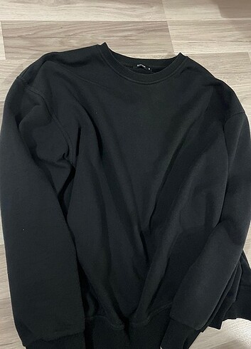 Addax siyah sweatshirt 