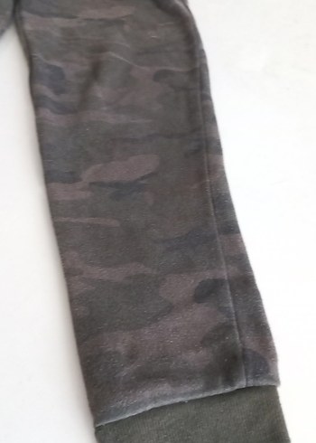 Erkek Kamuflaj Desenli Rahat Kesim Eşofman - Görsel 5