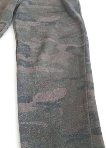 Erkek Kamuflaj Desenli Rahat Kesim Eşofman - Görsel 4