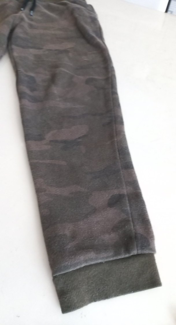 Erkek Kamuflaj Desenli Rahat Kesim Eşofman - Görsel 5