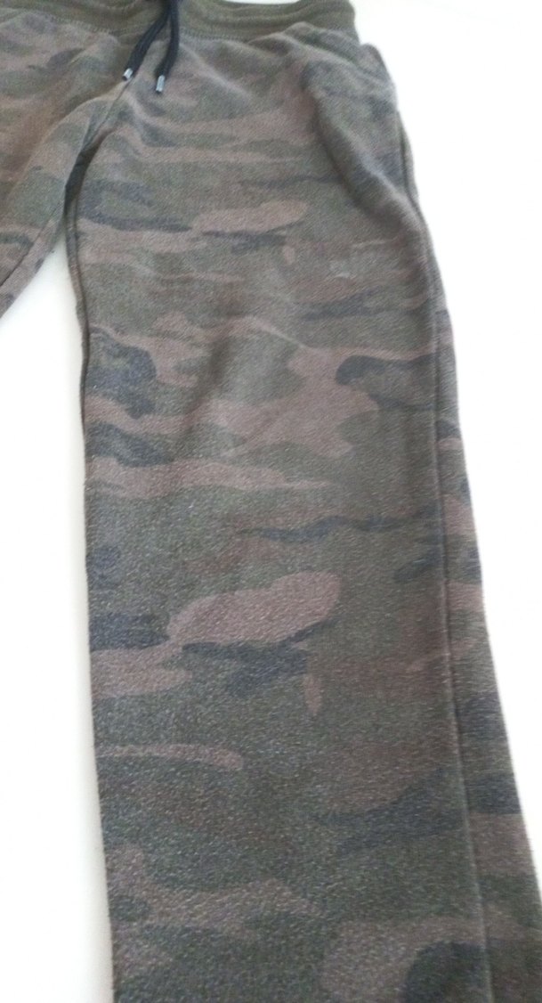 Erkek Kamuflaj Desenli Rahat Kesim Eşofman - Görsel 4