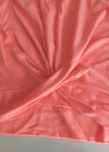 LC Waikiki Pembe Kolsuz Kız Tişörtü
