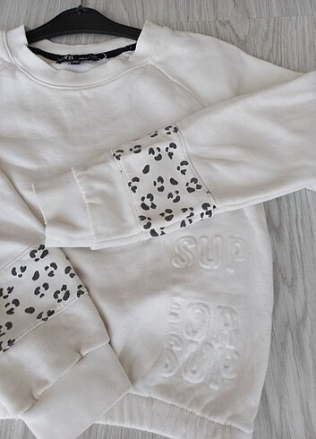 Zara Kız çocuk sweatshirt