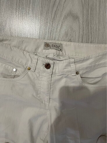 36 Beden İspanyol paça kot pantolon