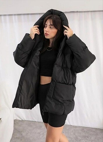 Trendyol & Milla Yarasa kol oversize şişme mont 