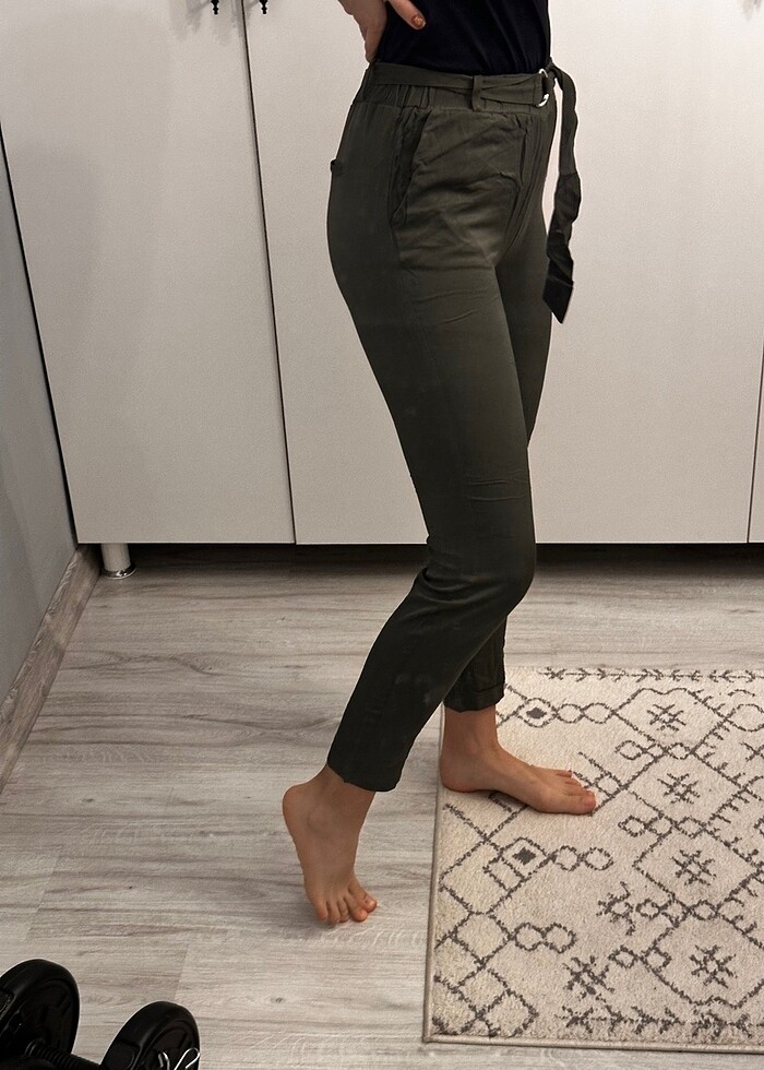 koton havuç ince pantolon - Görsel 2