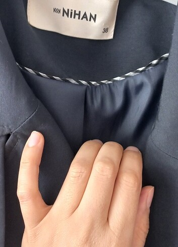 38 Beden lacivert Renk Nihan trenckot