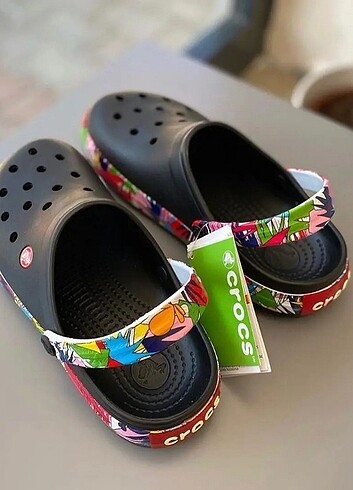 38 Beden Crocs Terlik Desenli Özel Seri