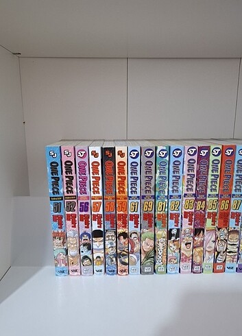 One Piece İngilizce manga 21 tane