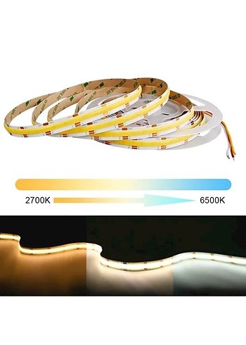 COB ŞERİT LED 5 METRE GÜN IŞIĞI - Görsel 6
