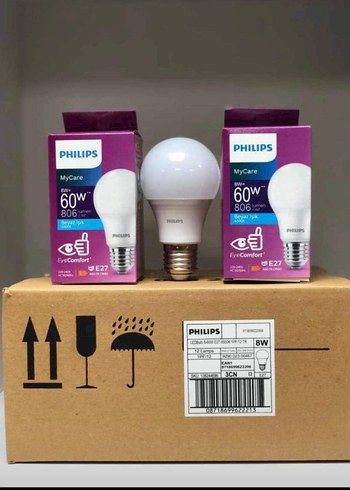 Philips Philips 60W Beyaz Ampul 12 ADET