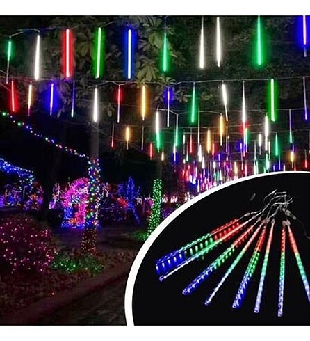 Beden Renk METEOR YAĞMUR LED 10 TÜPLÜ RGB