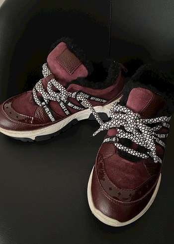 shoemol marka Bordo Kürklü Spor bot - Görsel 3