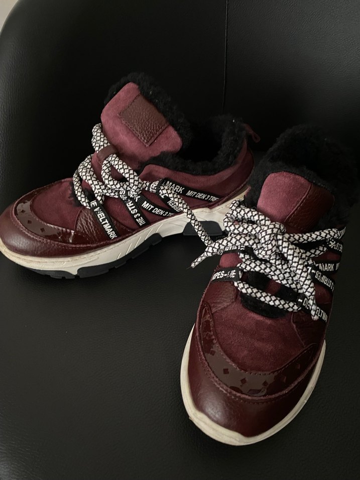 shoemol marka Bordo Kürklü Spor bot - Görsel 3