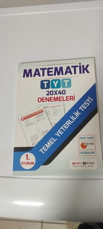 Farklı Sistem Yayınları 20'li TYT Matematik Denemesi 