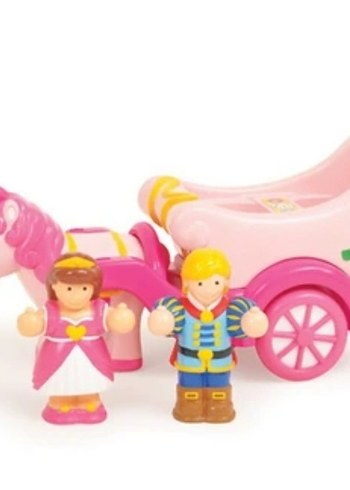Renkli Pembe Oyuncak At Arabası - Görsel 2