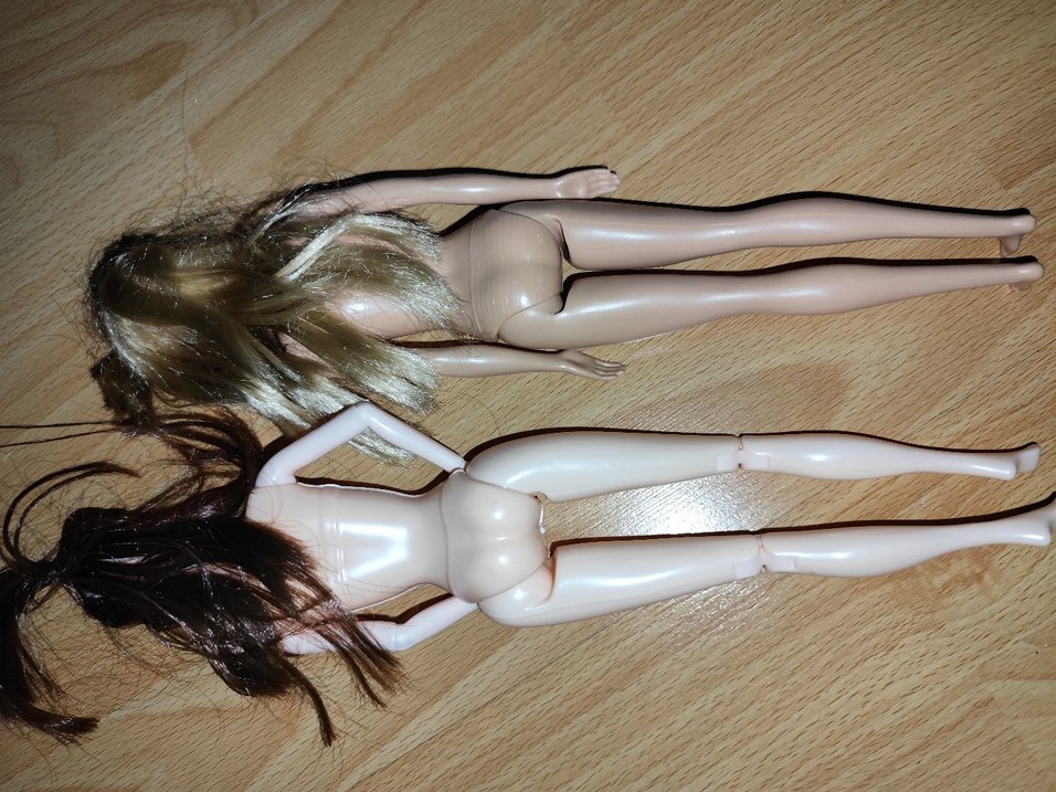 Parlak bej renkli çıplak bebekler - Görsel 3