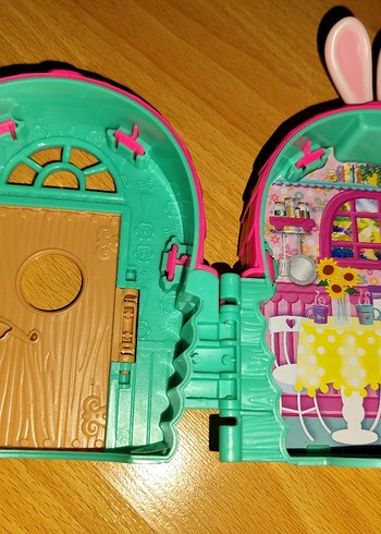 Pembe Tavşan Kulaklı Renkli Oyuncak Kapı - Görsel 2