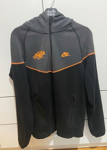 Nike Siyah Fermuarlı Erkek Sweatshirt