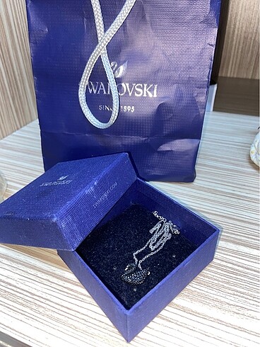 gümüş swarovski kolye