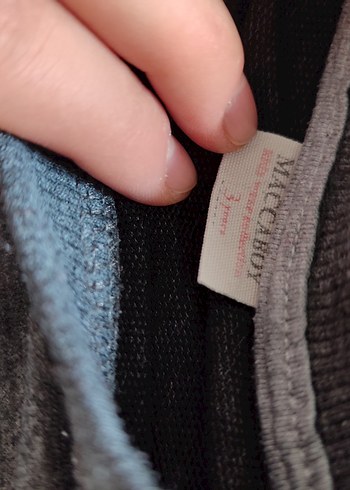 Gri Düğmeli eşofman - Görsel 2