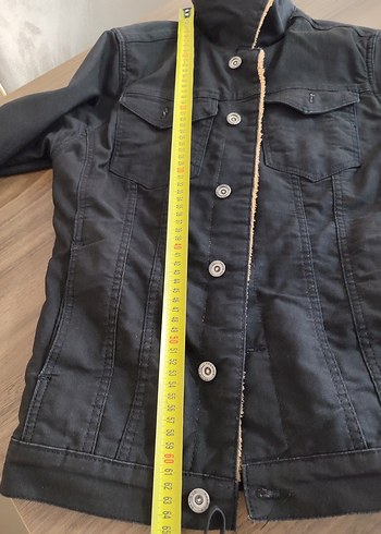 Düğmeli Kahverengi Denim Erkek Ceket - Görsel 6