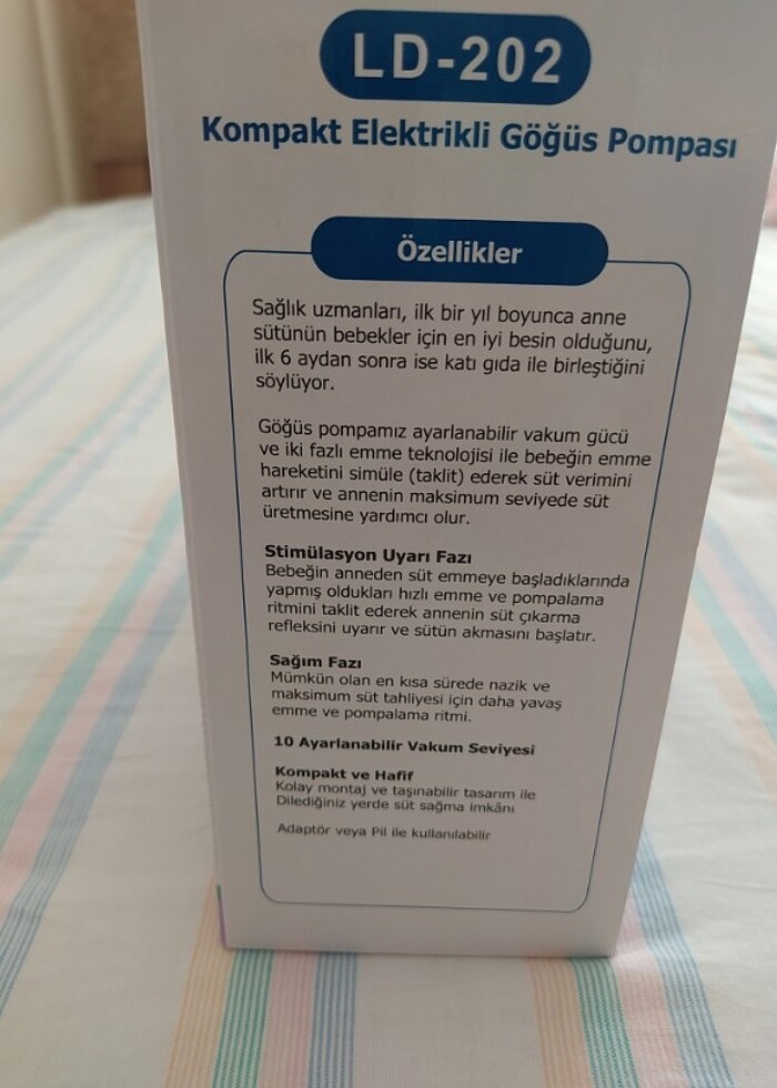 Elektrikli göğüs pompası  - Görsel 3