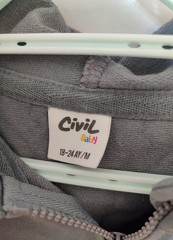 Civil Hırka kapşon