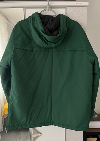 Erkek Haki Rahat Kesim Kanguru Mont - Görsel 3