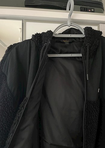 Erkek Siyah Fermuarlı Yumuşak Sweatshirt - Görsel 3