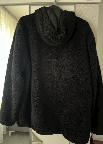 Erkek Siyah Fermuarlı Yumuşak Sweatshirt - Görsel 5