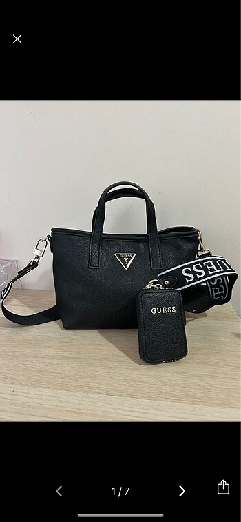 Guess siyah çanta