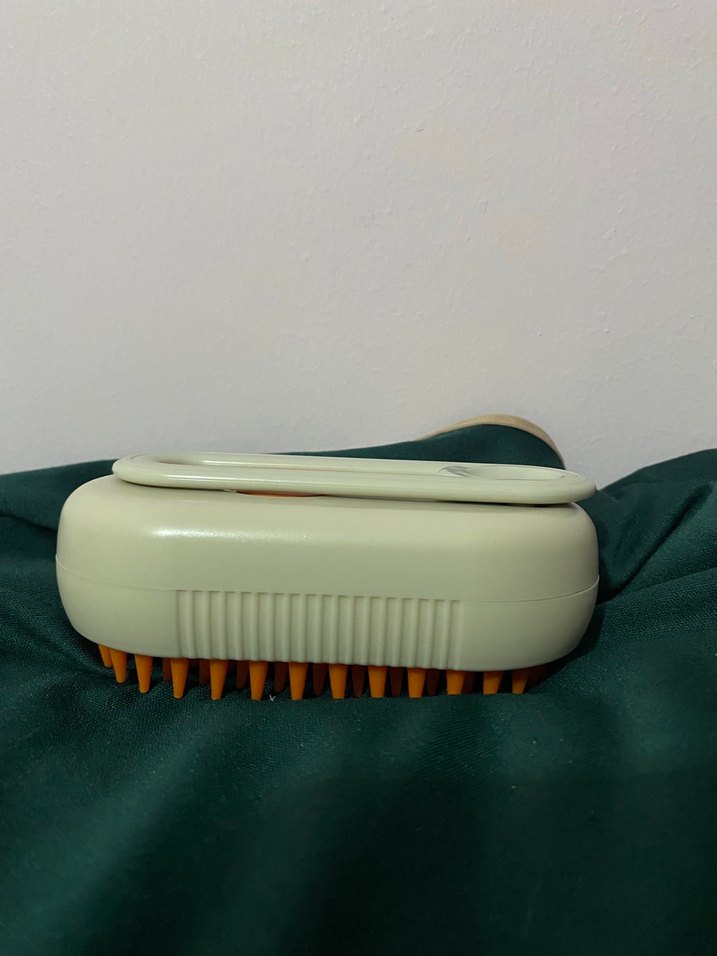 Turuncu Masajlı Saç Fırçası - Görsel 2