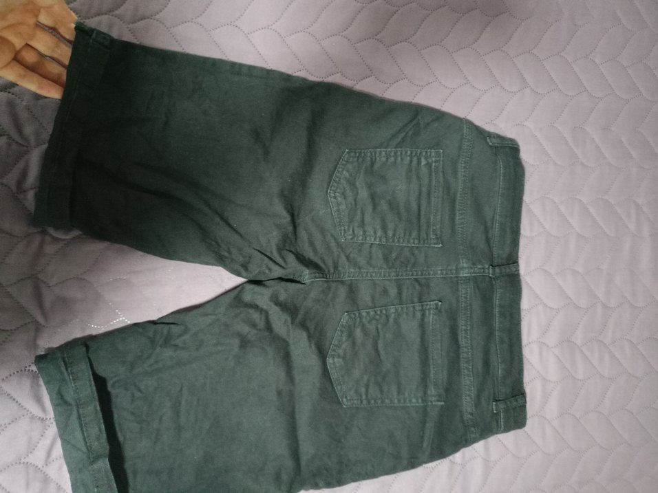 siyah Denim Erkek Mini kot Şort  11 12 13 yaş - Görsel 4