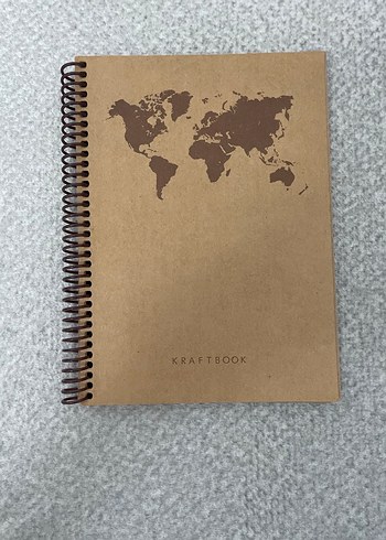 Kraft Kapaklı Defter