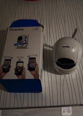 Piranha Kablosuz Güvenlik Kamerası Beyaz - Görsel 2