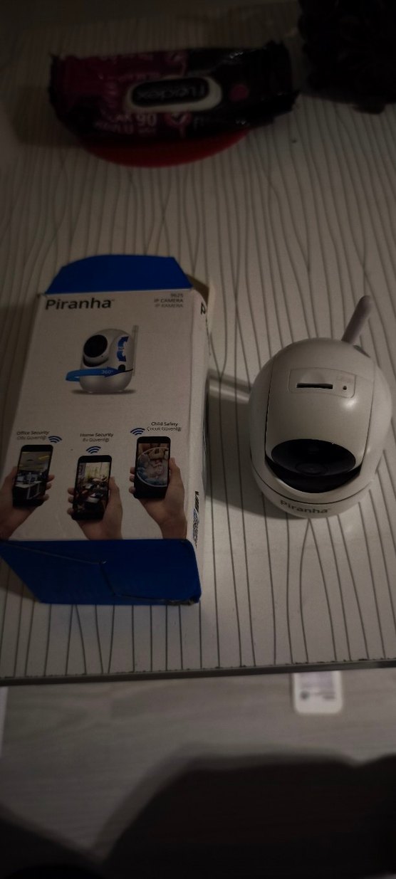 Piranha Kablosuz Güvenlik Kamerası Beyaz - Görsel 2