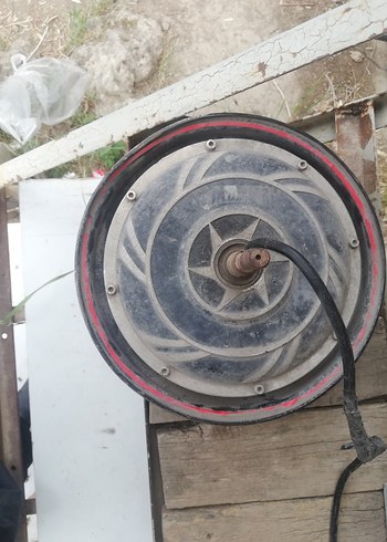 60 volt 1200 wat elektrikli motor tekeri - Görsel 2