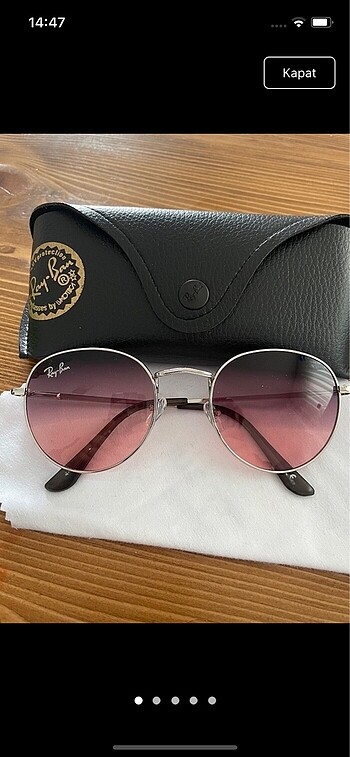 rayban round yeni sezon güneş gözlüğü