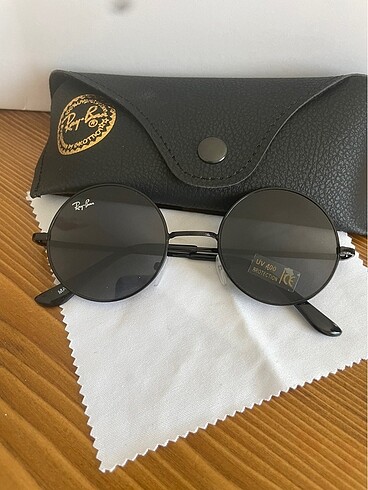 rayban siyah yuvarlak güneş gözlüğü
