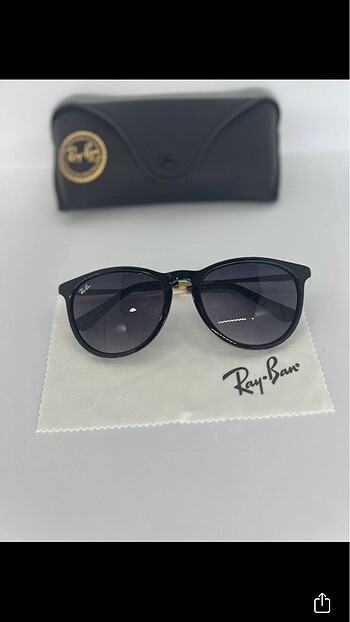 Rayban siyah erika model güneş gözlüğü