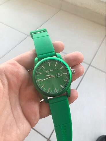 Lacoste yeşil spor erkek kol saat