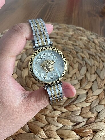 Versace bayan çelik kol saati