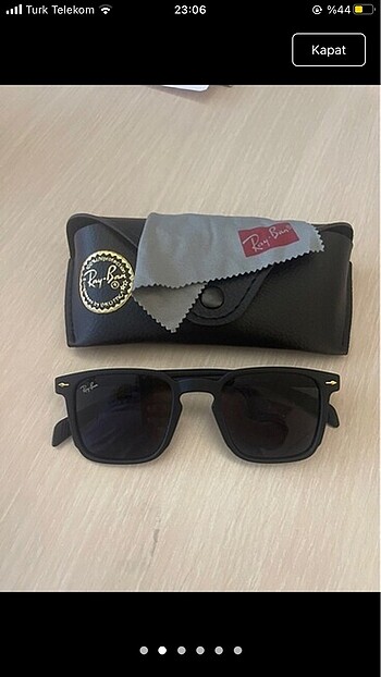 Ray Ban Rayban siyah mat yeni sezon