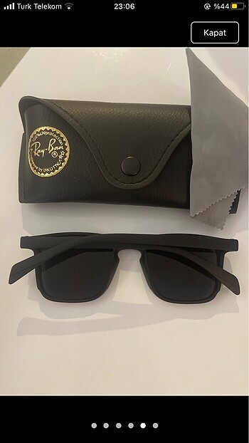 Beden siyah Renk Rayban siyah mat yeni sezon