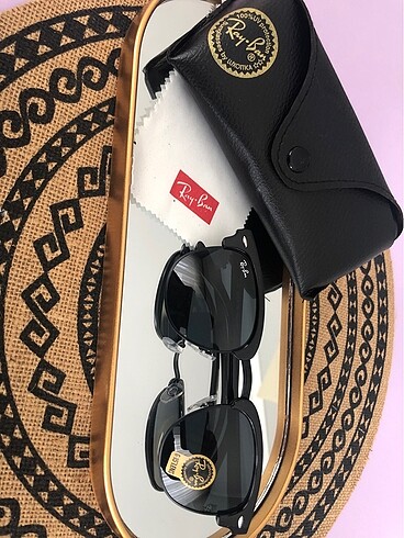 Ray Ban Rayban siyah clupmaster orginal