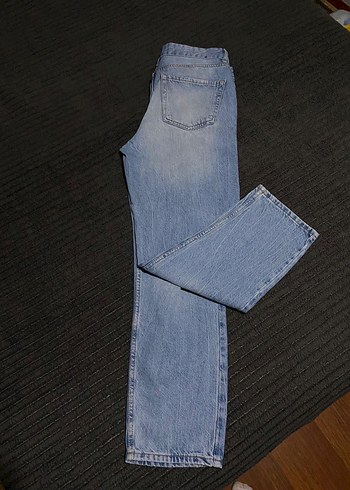 Gri Mavi bershka erkek Pantolon - Görsel 3