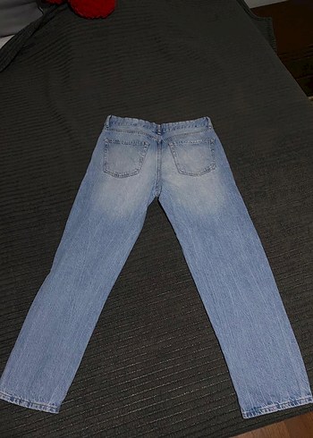 Gri Mavi bershka erkek Pantolon - Görsel 2